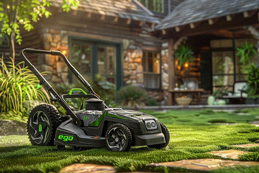 best electric self propelled lawn mower